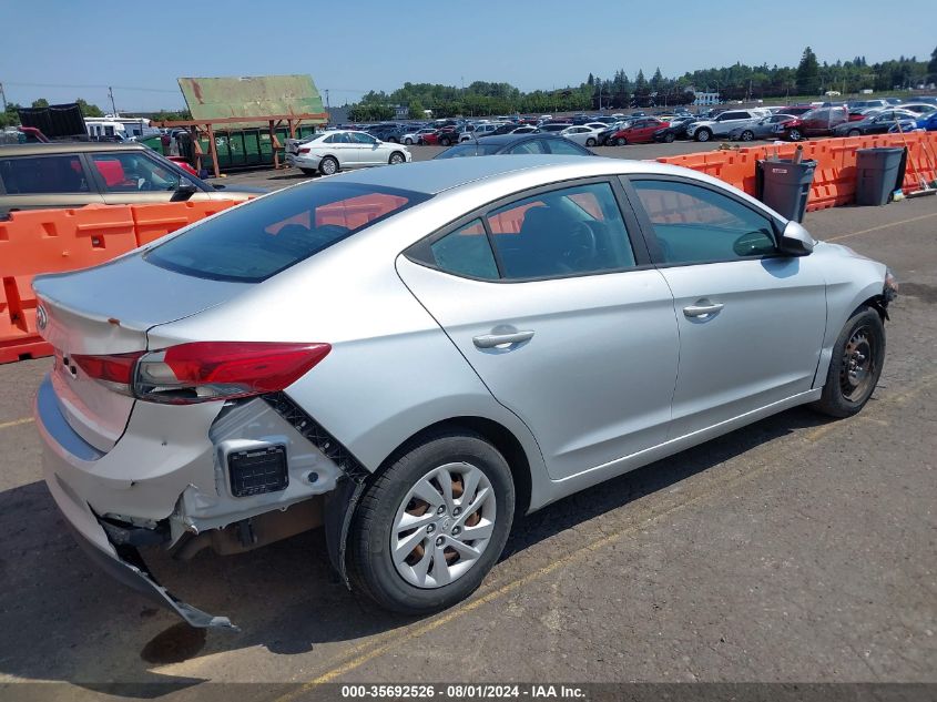 2018 Hyundai Elantra Se VIN: 5NPD74LF1JH279287 Lot: 35692526