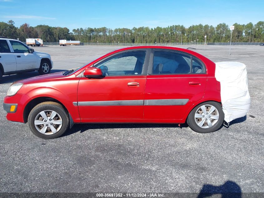 2009 Kia Rio Lx VIN: KNADE223596449767 Lot: 35697352