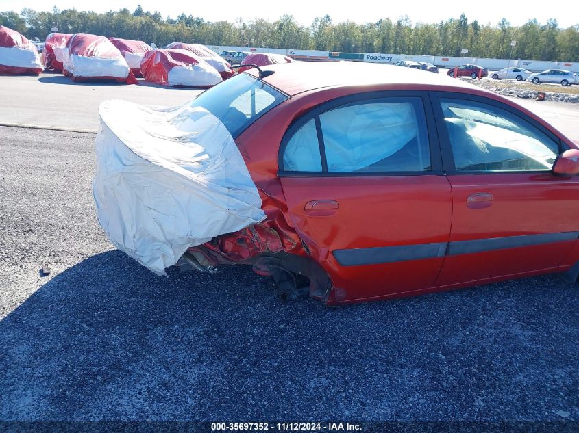 2009 Kia Rio Lx VIN: KNADE223596449767 Lot: 35697352