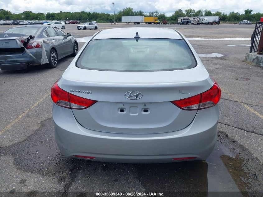 2013 Hyundai Elantra Gls VIN: 5NPDH4AE2DH419990 Lot: 35699340