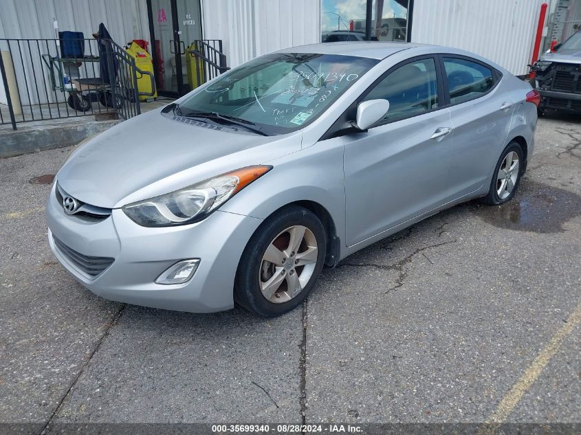 2013 Hyundai Elantra Gls VIN: 5NPDH4AE2DH419990 Lot: 35699340