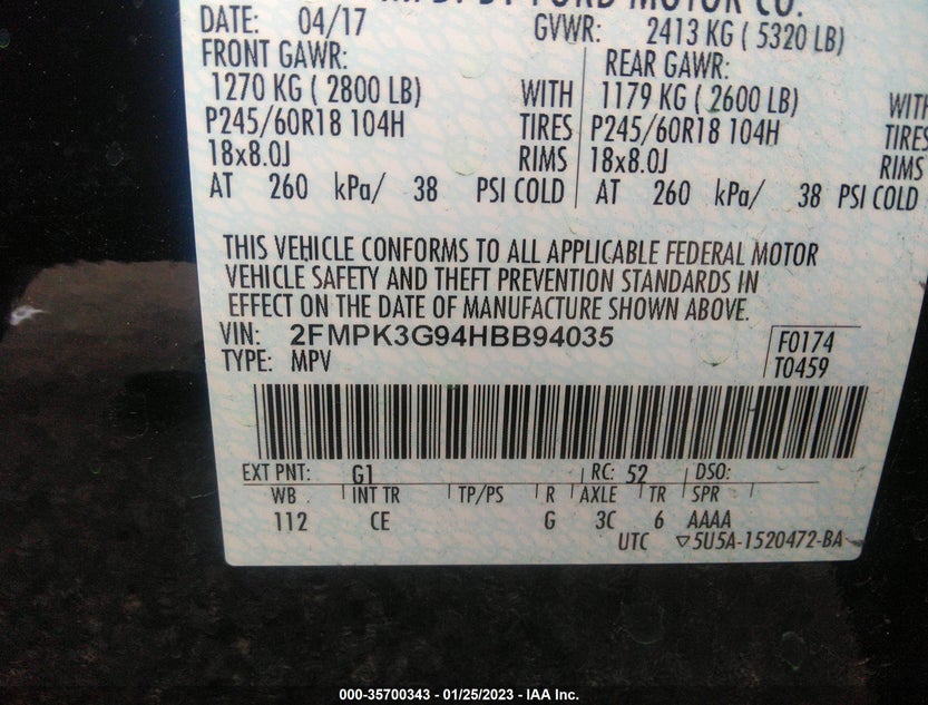 2FMPK3G94HBB94035