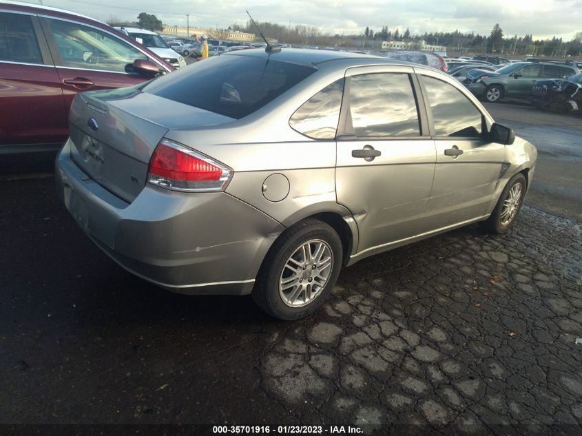 2008 Ford Focus Se/Ses VIN: 1FAHP35NX8W299080 Lot: 35701916