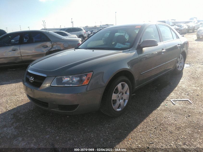 2008 Hyundai Sonata Gls V6 VIN: 5NPET46F58H400988 Lot: 40344173