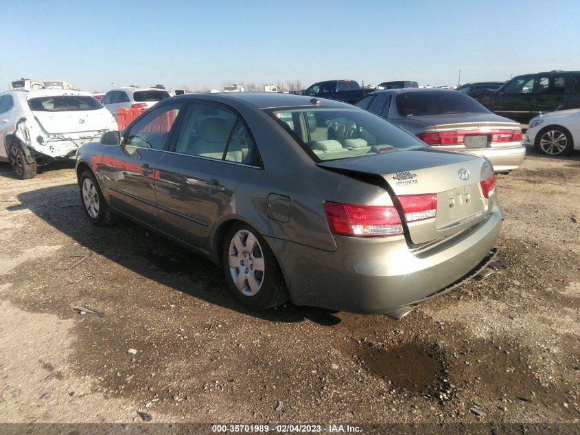 2008 Hyundai Sonata Gls V6 VIN: 5NPET46F58H400988 Lot: 40344173