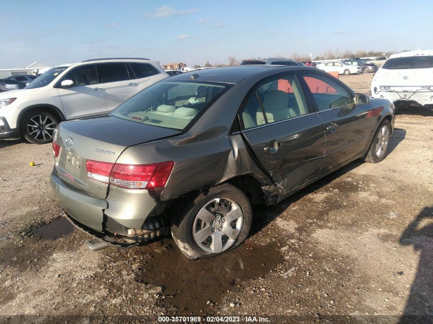 2008 Hyundai Sonata Gls V6 VIN: 5NPET46F58H400988 Lot: 40344173