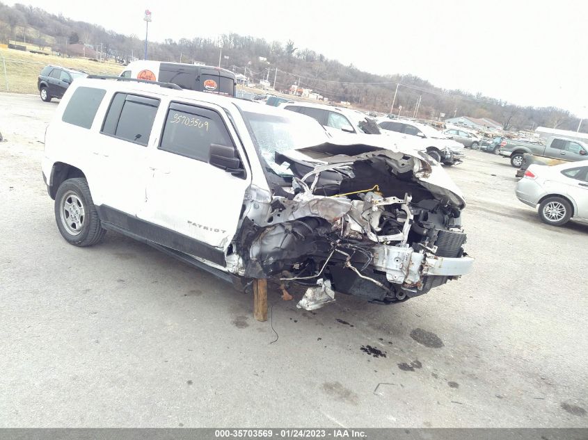 2015 Jeep Patriot Sport VIN: 1C4NJPBB7FD179455 Lot: 35703569