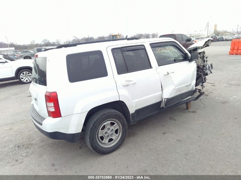 2015 Jeep Patriot Sport VIN: 1C4NJPBB7FD179455 Lot: 35703569