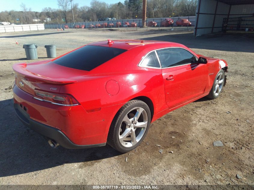 2015 Chevrolet Camaro Lt VIN: 2G1FD1E32F9160928 Lot: 35707719