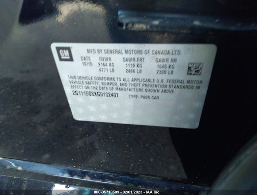 2G1115S3XG9132407