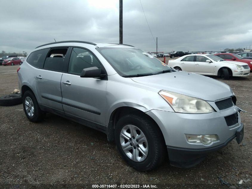 2011 Chevrolet Traverse Ls VIN: 1GNKRFED8BJ383803 Lot: 35716407