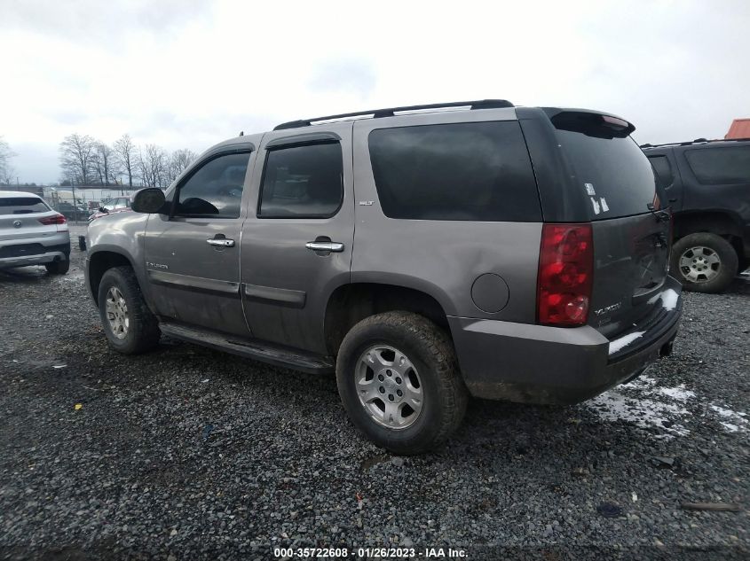 1GKFK13097R127202 2007 GMC Yukon Slt