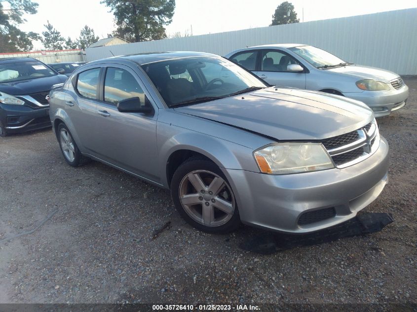 2013 Dodge Avenger Se VIN: 1C3CDZAB1DN605342 Lot: 35726410