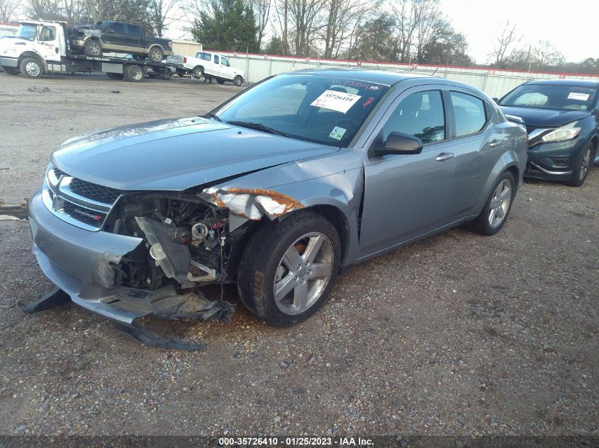 2013 Dodge Avenger Se VIN: 1C3CDZAB1DN605342 Lot: 35726410