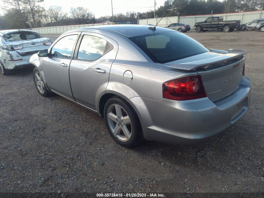 2013 Dodge Avenger Se VIN: 1C3CDZAB1DN605342 Lot: 35726410