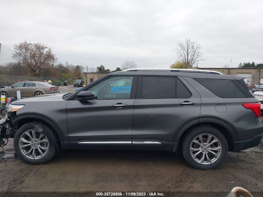 2020 Ford Explorer Limited VIN: 1FMSK8FH6LGC04646 Lot: 35726506