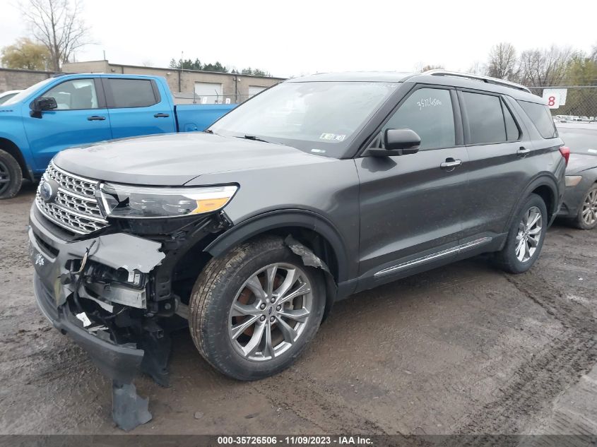 2020 Ford Explorer Limited VIN: 1FMSK8FH6LGC04646 Lot: 35726506