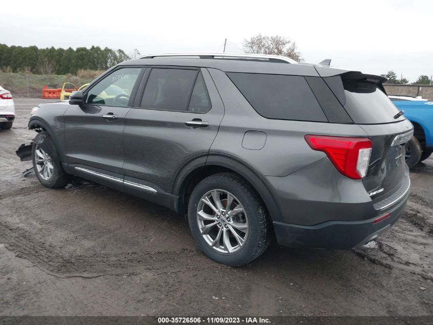 2020 Ford Explorer Limited VIN: 1FMSK8FH6LGC04646 Lot: 35726506