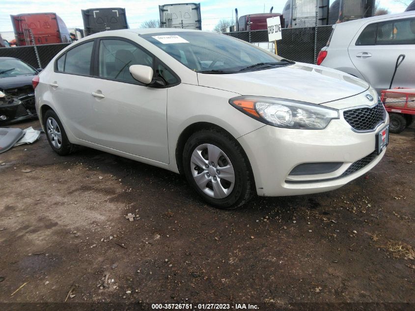 2015 Kia Forte Lx VIN: KNAFK4A65F5312449 Lot: 35726751