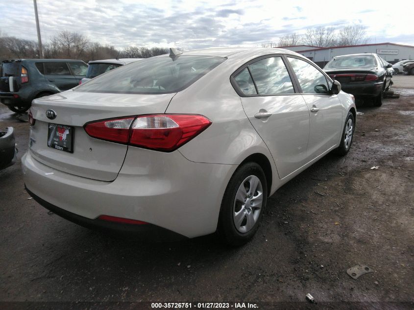 2015 Kia Forte Lx VIN: KNAFK4A65F5312449 Lot: 35726751