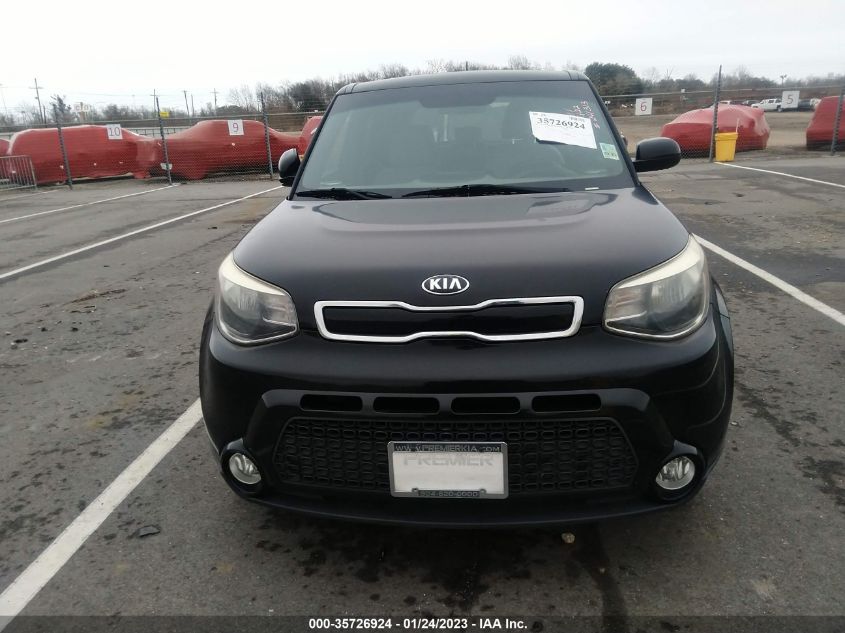 2016 Kia Soul + VIN: KNDJP3A53G7821106 Lot: 35726924