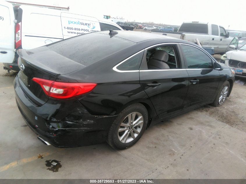 2016 Hyundai Sonata 2.4L Se VIN: 5NPE24AF2GH287137 Lot: 35729553