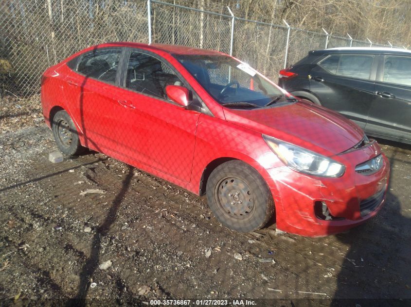 2013 Hyundai Accent Gls VIN: KMHCT4AE9DU553651 Lot: 35736867