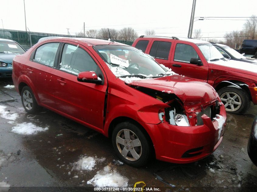 2009 Chevrolet Aveo Lt W/1Lt VIN: KL1TD56E89B610836 Lot: 35737248