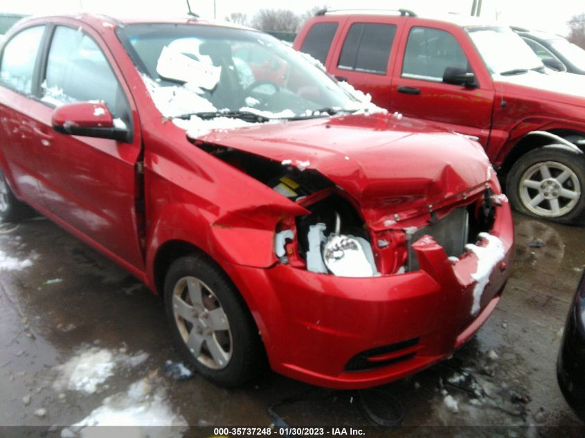 2009 Chevrolet Aveo Lt W/1Lt VIN: KL1TD56E89B610836 Lot: 35737248