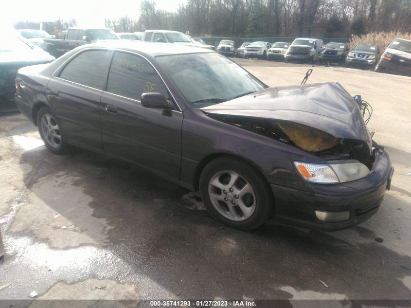 2001 Lexus Es 300 Base (A4) VIN: JT8BF28GX10324206 Lot: 35741293