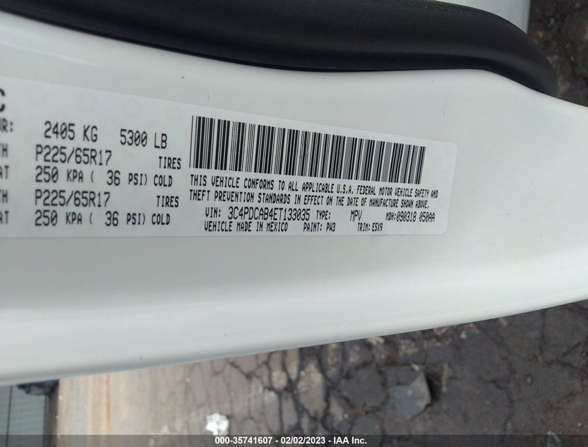 3C4PDCAB4ET133035