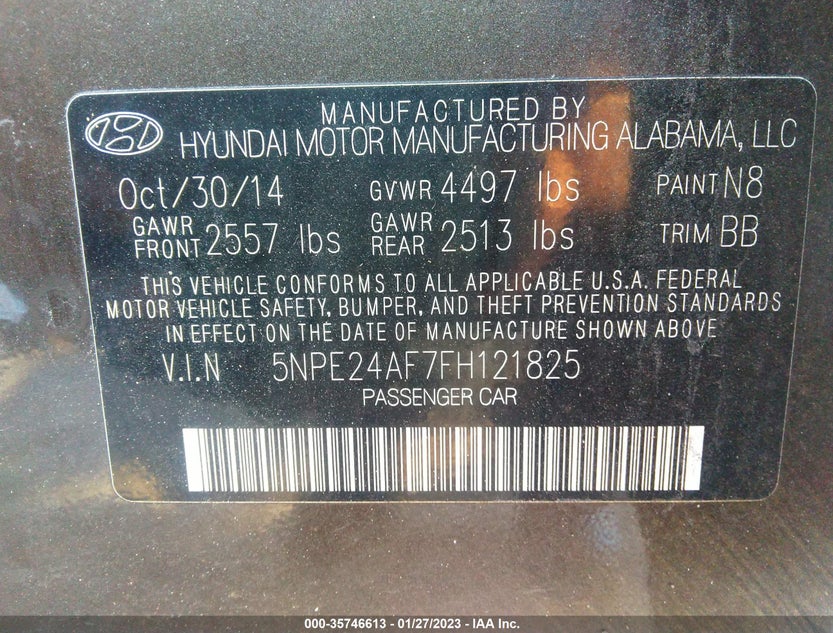 5NPE24AF7FH121825