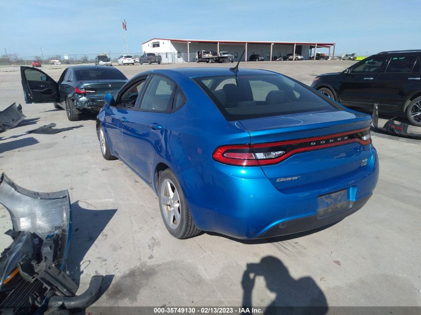 2016 Dodge Dart Sxt VIN: 1C3CDFBA2GD591319 Lot: 35749130