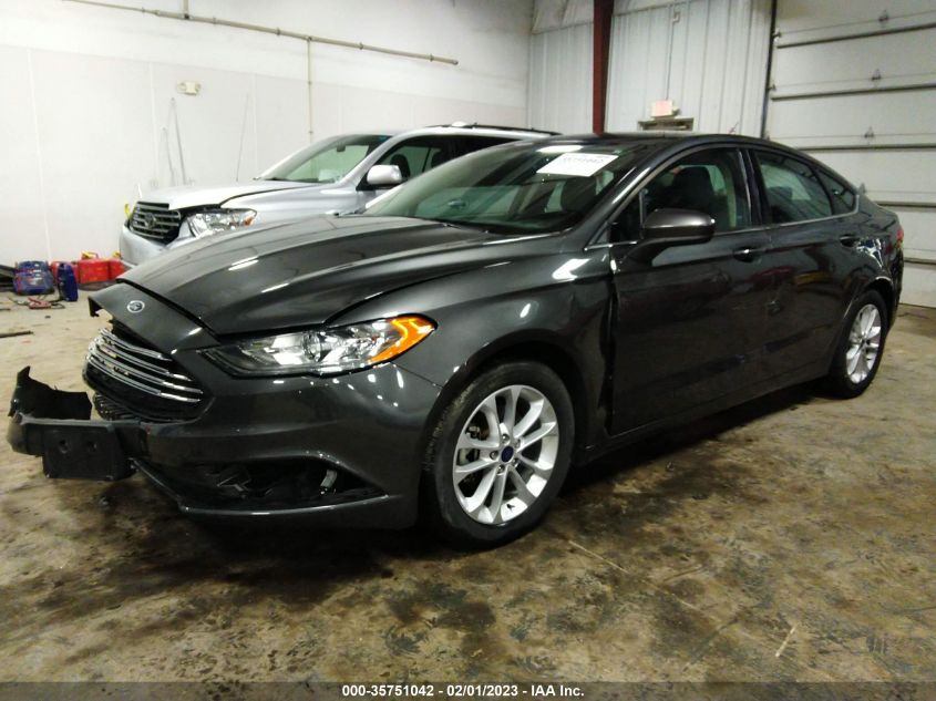 2017 Ford Fusion Se VIN: 3FA6P0HD5HR293361 Lot: 35751042