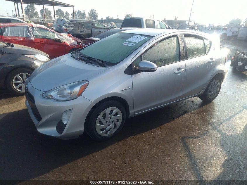 2016 Toyota Prius C One VIN: JTDKDTB37G1118282 Lot: 35751179