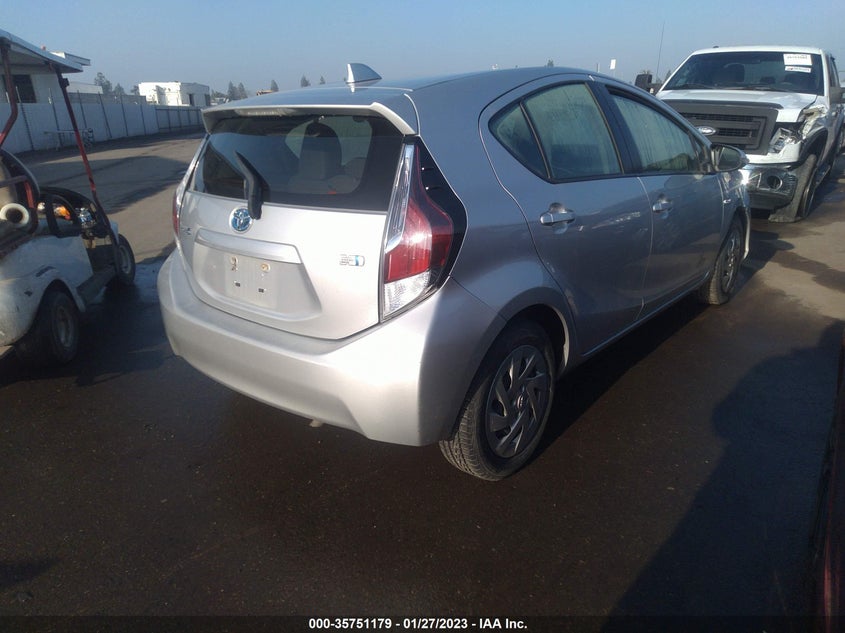 2016 Toyota Prius C One VIN: JTDKDTB37G1118282 Lot: 35751179