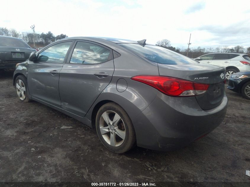 2013 Hyundai Elantra Gls VIN: 5NPDH4AE5DH427145 Lot: 35751772