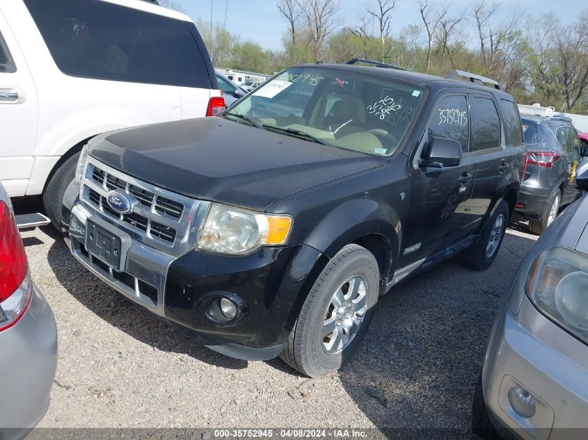 2008 Ford Escape Limited VIN: 1FMCU94198KD40722 Lot: 35752945