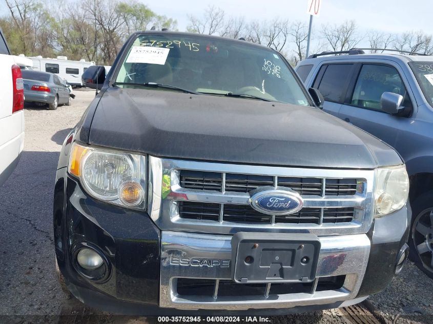 2008 Ford Escape Limited VIN: 1FMCU94198KD40722 Lot: 35752945