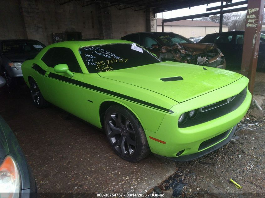 2015 Dodge Challenger R/T Plus VIN: NY76384 Lot: 35754757