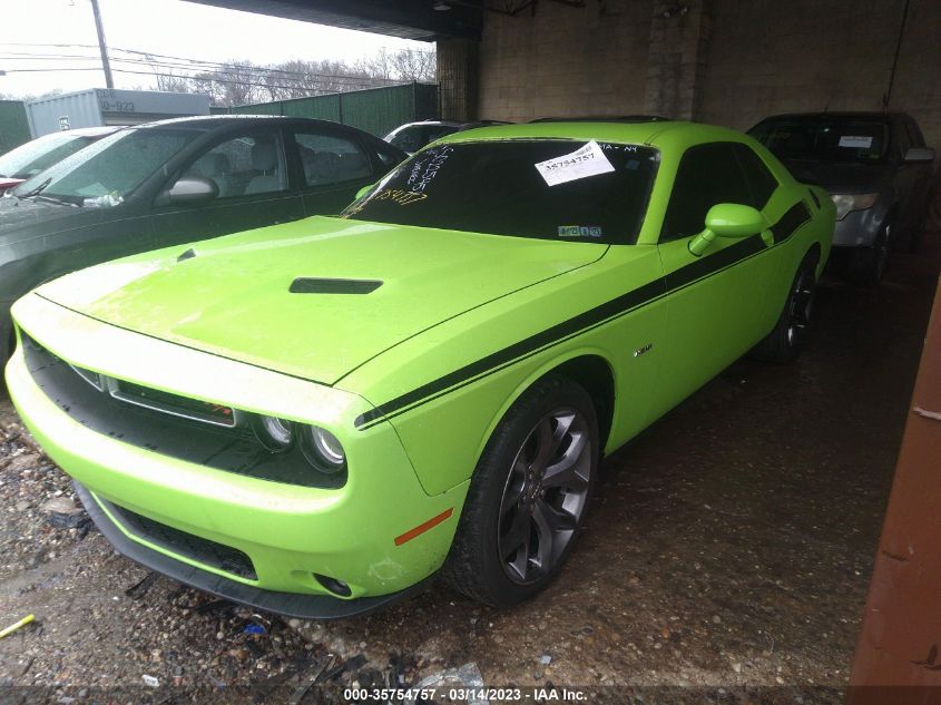 2015 Dodge Challenger R/T Plus VIN: NY76384 Lot: 35754757