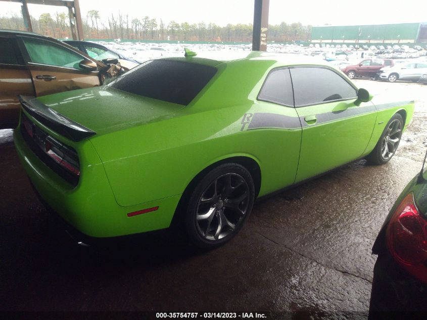 2015 Dodge Challenger R/T Plus VIN: NY76384 Lot: 35754757