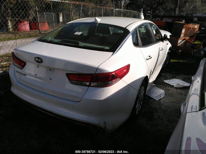 KNAGT4L34G5086846 2016 Kia Optima Lx