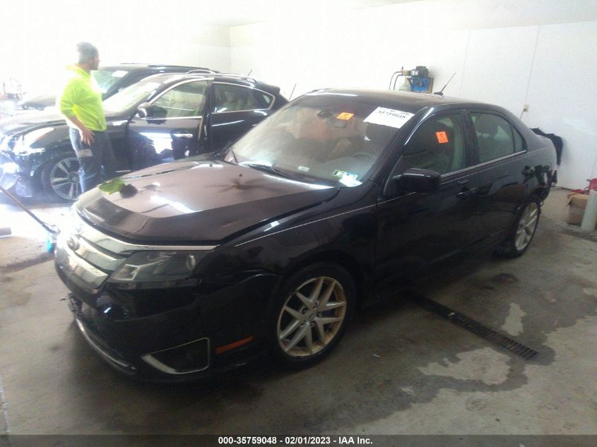 2012 Ford Fusion Sel VIN: 3FAHP0JA1CR135813 Lot: 35759048