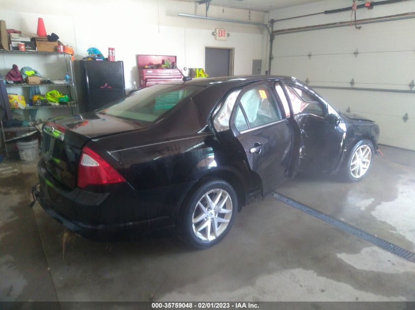 3FAHP0JA1CR135813 2012 Ford Fusion Sel