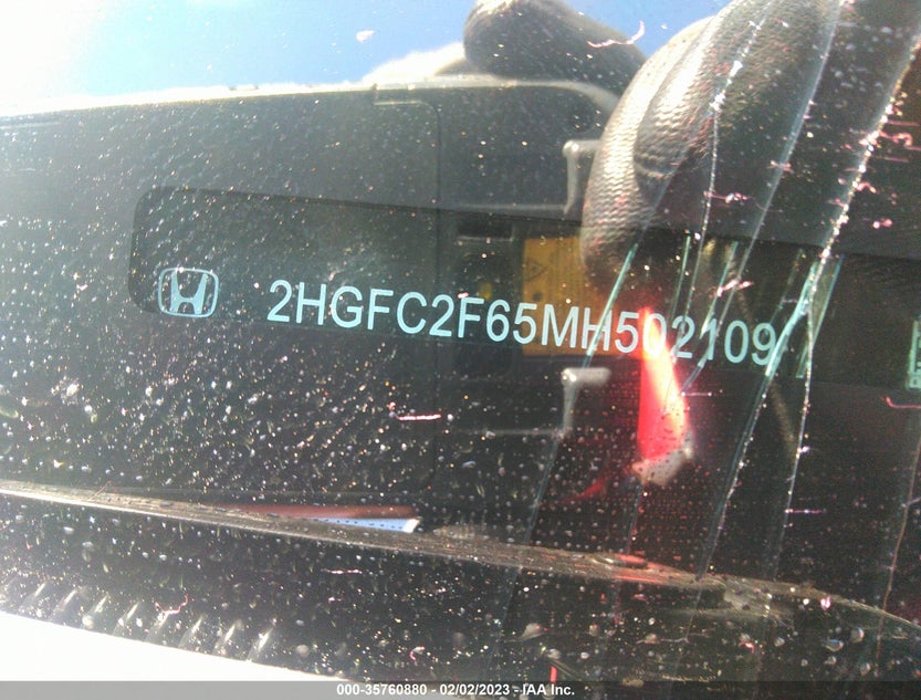 2HGFC2F65MH502109