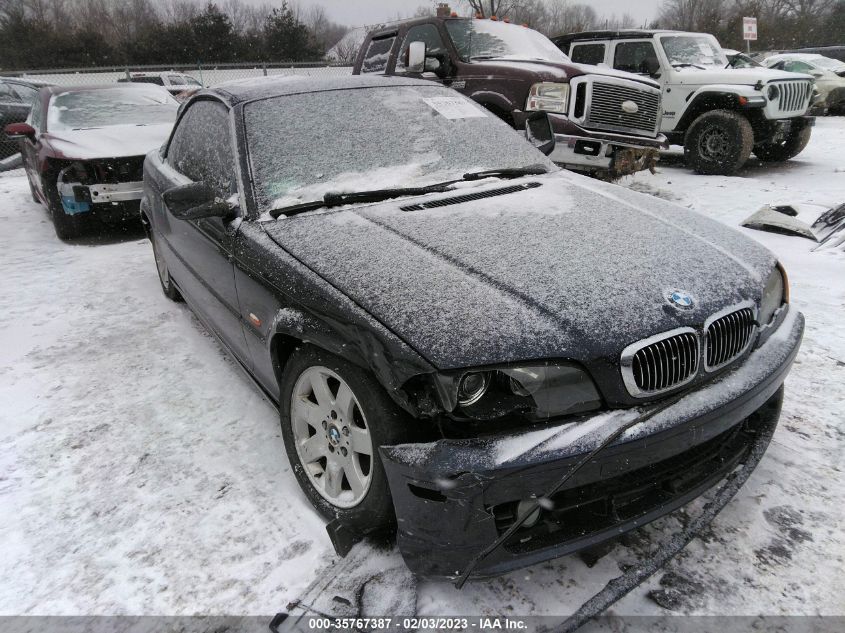 2001 BMW 3 Series 325Ci VIN: WBABS33471JY58108 Lot: 35767387