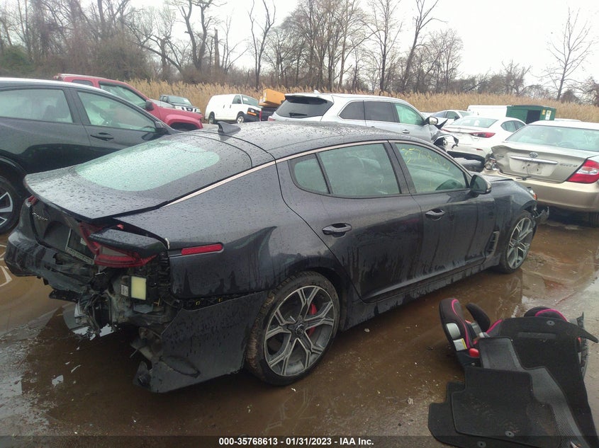 2019 Kia Stinger Gt1 VIN: KNAE45LC0K6063948 Lot: 35768613
