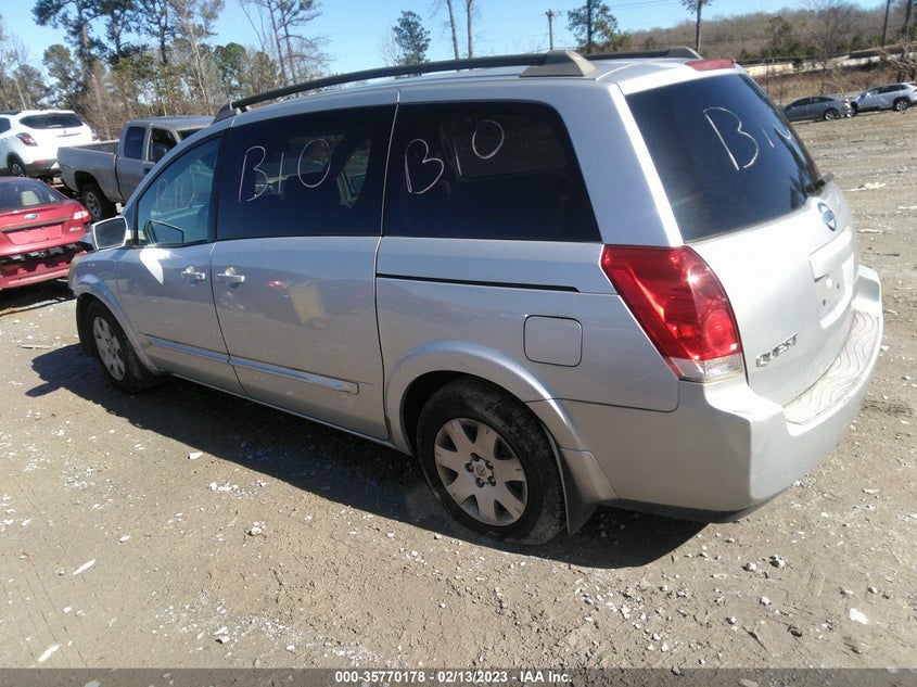2005 Nissan Quest 3.5 VIN: 5N1BV28U55N135316 Lot: 35770178