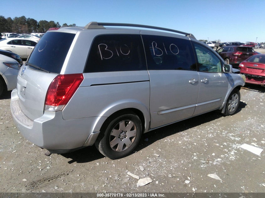 2005 Nissan Quest 3.5 VIN: 5N1BV28U55N135316 Lot: 35770178